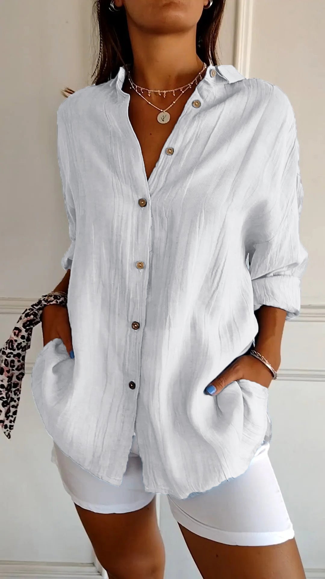 Saskia | Elegant Damen-skjorte