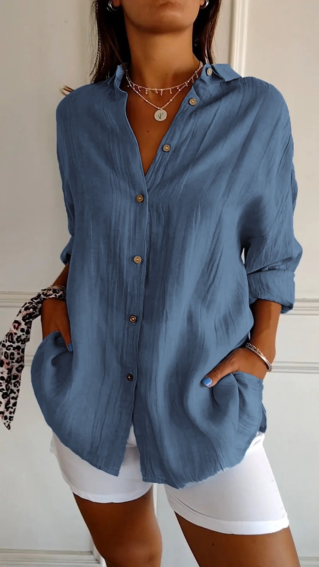 Saskia | Elegant Damen-skjorte
