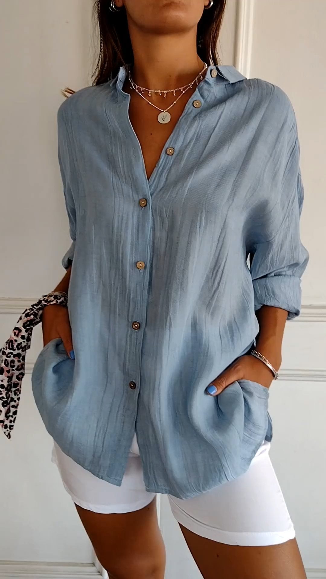 Saskia | Elegant Damen-skjorte