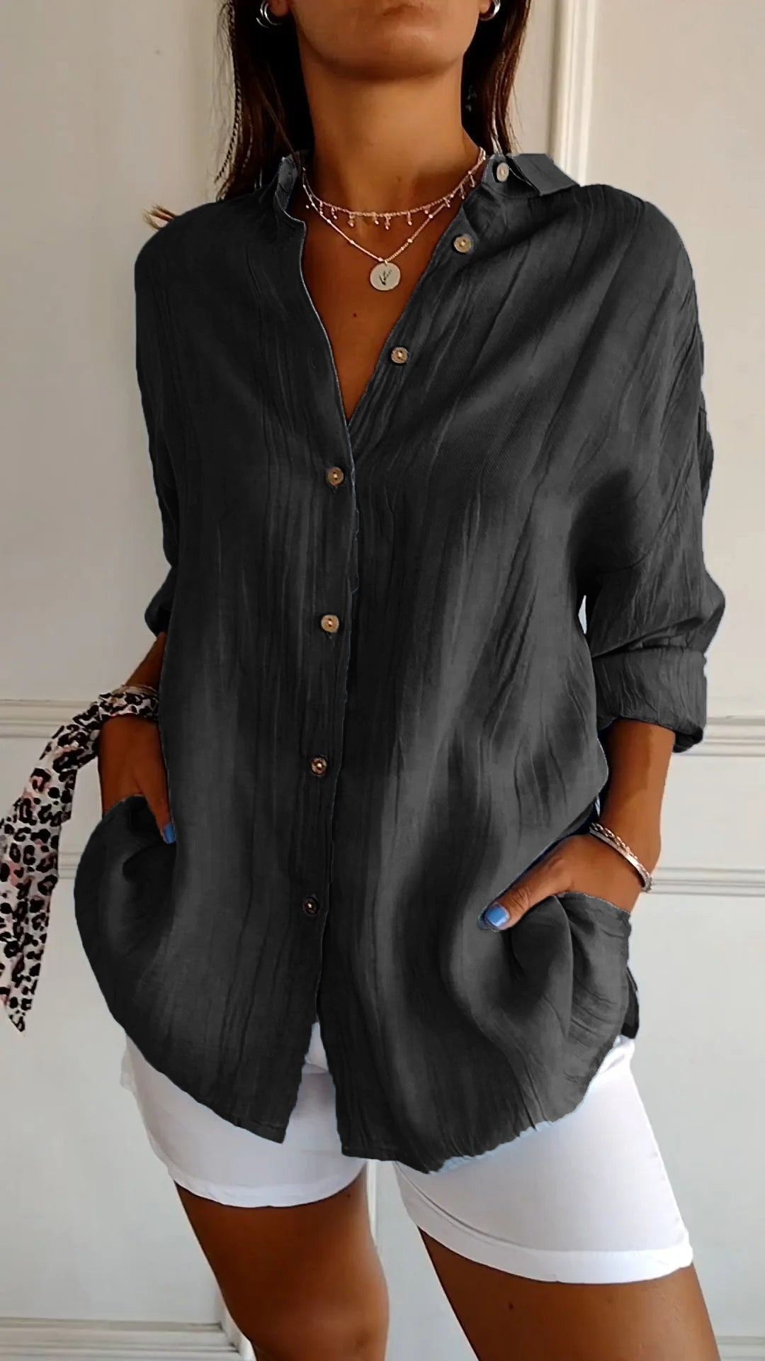 Saskia | Elegant Damen-skjorte